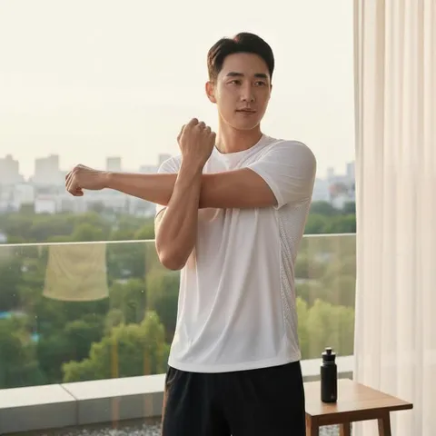 옷자락 미니멀 남자 데일리 운동복 편안한 기능성 티셔츠 옷자락 +할인쿠폰