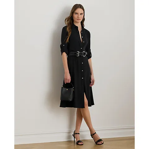 로렌 랄프 로렌 더블 페이스 조젯 셔츠드레스(WMLRDRSS6820193001) +할인쿠폰 + 최종 결제가 기준 15% 적립