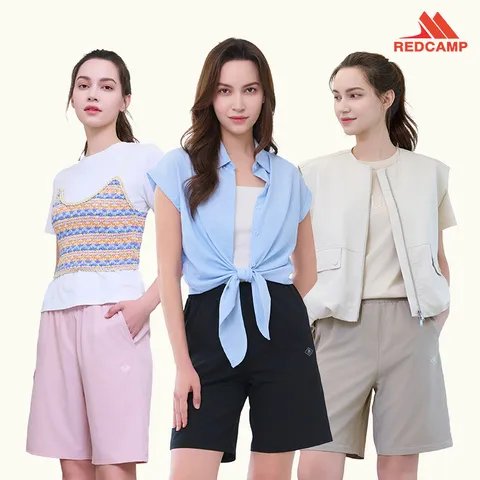 레드캠프 25SS 여성 스트레치 반바지 3종