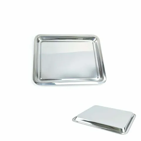 업소용 HO20PY59 스텐 사각쟁반 4호 트레이 써빙 병원 식당 위