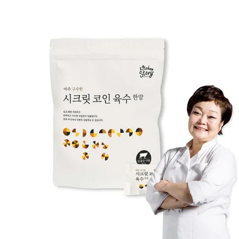빅마마 이혜정의 시크릿코인 구수한맛 80g x 5팩 (총100알)