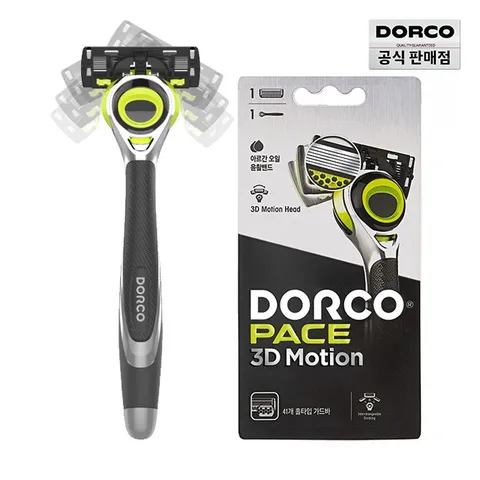 [도루코]페이스 3D모션 7중날 저자극 밀착 면도기
