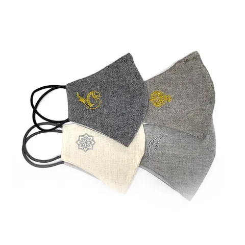 [박씨상방] 국내제작 자수 면마스크