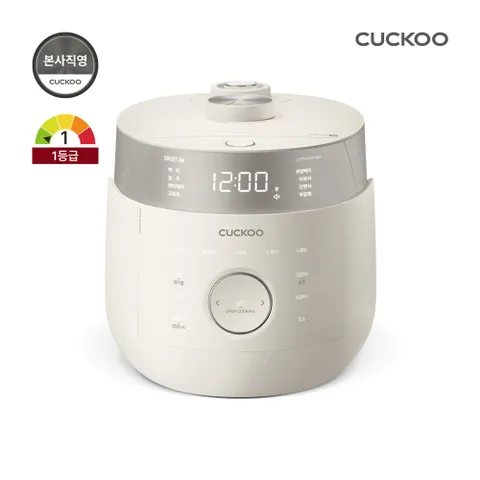 쿠쿠 10인용 그레이스 아이보리 마스터셰프 트윈프레셔 IH전기압력밥솥 CRP-LHTR1010FGIM - 현대Hmall