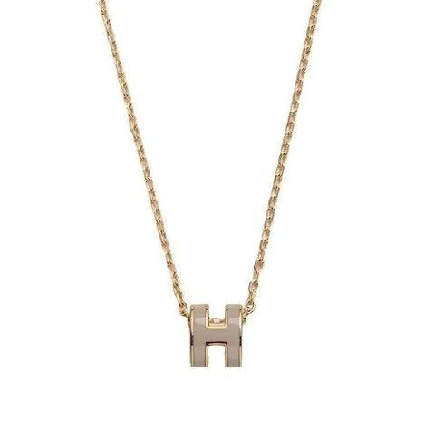 에르메스 미니 팝아슈 마론글라쎄 골드 목걸이 H147992F55 +할인쿠폰