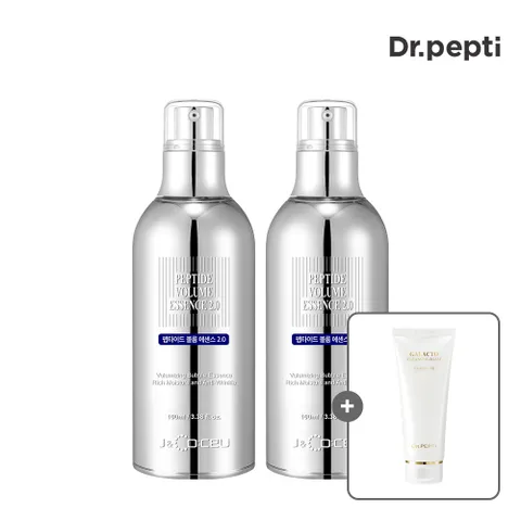 닥터펩티 펩타이드 볼륨에센스2.0 2개 (+갈락토 클렌징폼 110ml)