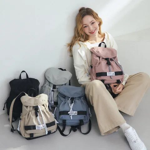 [비아모노] 트루비 미니 스트링 럭색 백팩 5COLOR +할인쿠폰
