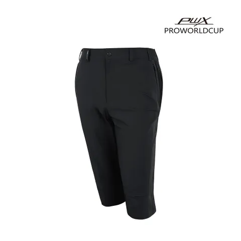 [본사공식] 프로월드컵 Q221-7532-1ZB 남성 벨트형 7부 팬츠 아웃도어 등산 운동복 반바지 바지 PWX