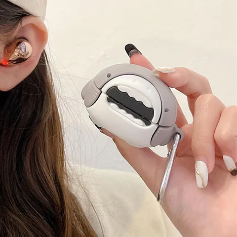 아트박스/키스맥 꼬마 상어 버즈케이스(갤럭시 버즈라이브프로)