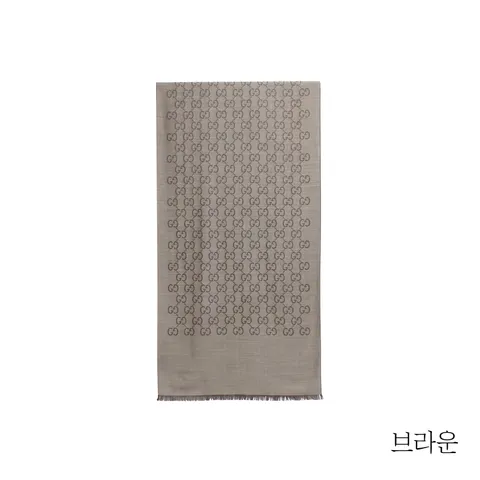 구찌 시그니쳐 울실크 투톤 숄(165904)