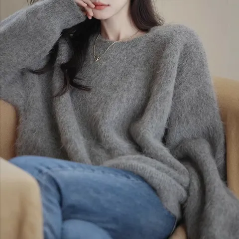 [하프클럽/스윗트리]알파카 울 니트 스웨터(j0427)