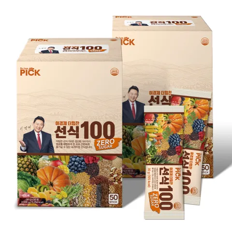 이경제 더힘찬선식100 설탕제로 선식 30g x 100포