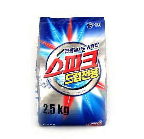 애경 스파크 드럼전용 2.5kg 분말 세탁세제 +할인쿠폰