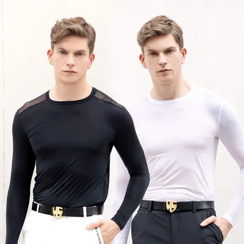 [어베이브] 남성 메쉬 라운드넥 냉감 이너웨어 골프 파크골프 쿨 티셔츠 컬러 택1 +할인쿠폰