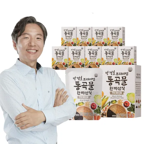 박경호 프리미엄 통곡물 한끼선식 10박스(30gx100포) 