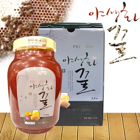 [강원양봉] 프리미엄 야생화꿀 2.4kg