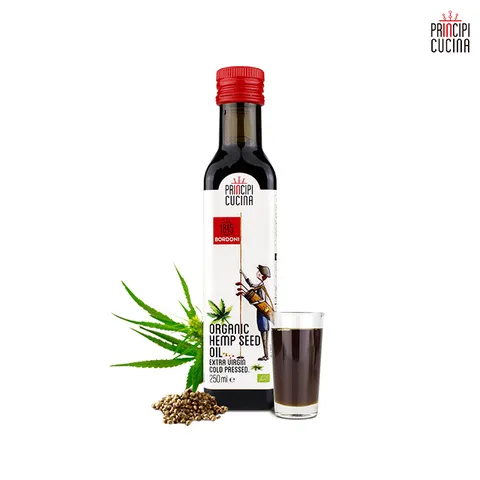 [프린치피] 유기농 냉압착 엑스트라버진 대마종자유 대마씨유 250ml 대마씨종자유
