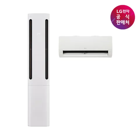 [ LG 직배송 / 전문기사 설치]LG 휘센 오브제 쿨 에어컨 2in1 [FQ18FC1EU2] (18+6형) +무이자12개월