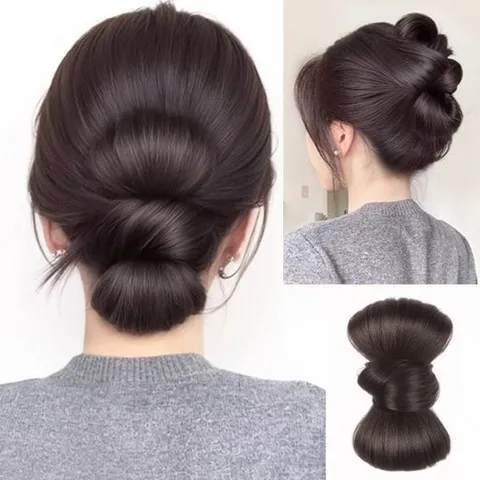 홀리지 사렌 내추럴 리본 로우번 집게형 부분 가발 +할인쿠폰