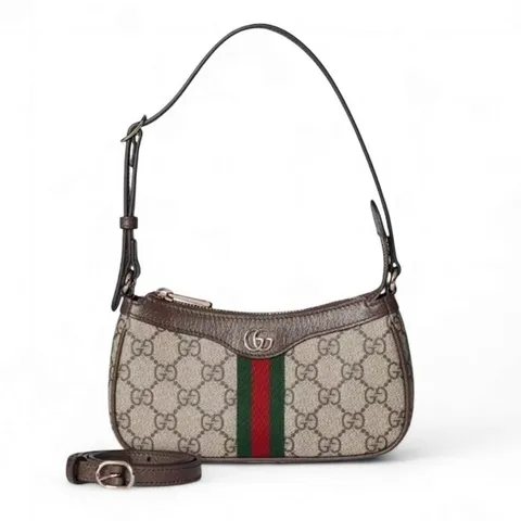 구찌 여자가방 오피디아 마이크로 미니숄더백 베이지 브라운 838465 - 현대Hmall