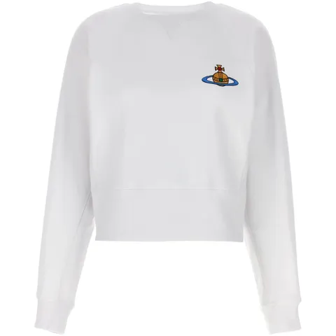 [비비안웨스트우드] 23FW ORB 로고 애슬레틱 맨투맨 1I010001 J0006 A401