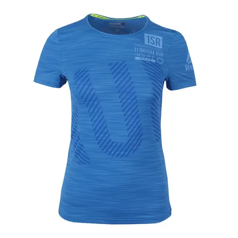 리복 여성 OSR AC 라운드 반팔티셔츠 - BK1195