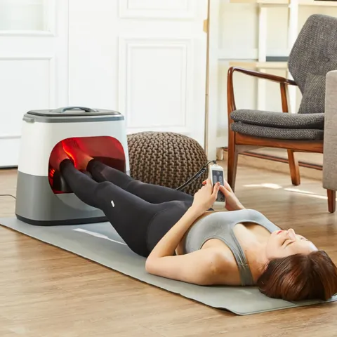 [밸런스핏] 온열 좌욕 실내 헬스 운동기구 밸런스핏 플러스 (와인/그레이)