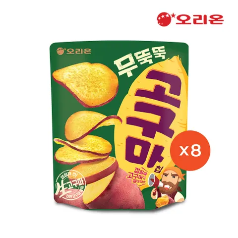 오리온 무뚝뚝고구마칩 (56g) x 8개
