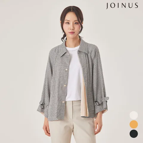 [조이너스] 린넨숏바바리자켓_JACU5WJK240 - 현대Hmall