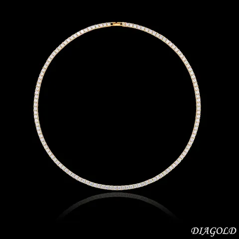 [디아골드] 12캐럿 테니스 목걸이(무이자혜택)