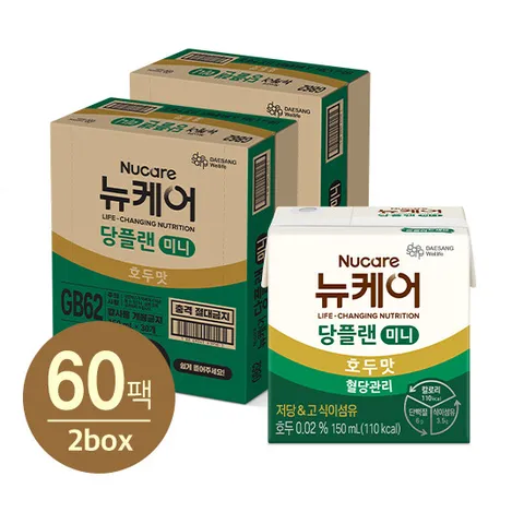 [대상웰라이프]뉴케어 당플랜 미니(150mlx30팩) 2박스