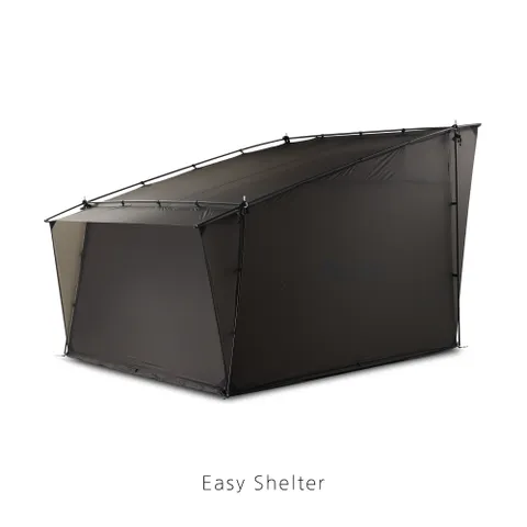 백컨트리 이지쉘터 차콜 블랙 리빙쉘 감성 겨울캠핑 자립형 쉘터 차박 텐트 +할인쿠폰