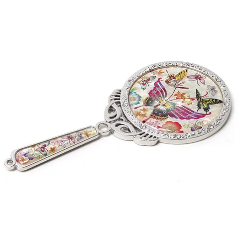 [박씨상방] 나전금속 공주거울K-호랑나비(칼라)