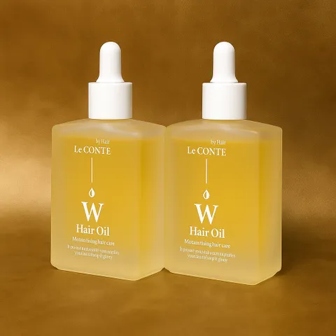 르꽁뜨바이헤어 아르간 W 헤어오일 컬크림 볼륨 클리닉 수분 헤어에센스 50ml 2개 +할인쿠폰