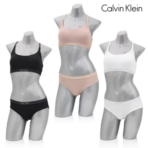 [캘빈클라인 언더웨어] CK 여성 브라렛+힙스터 세트 QF6438+QF6444 3종 택1 +할인쿠폰