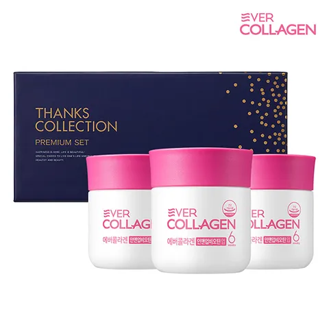 [땡스컬렉션] 에버콜라겐 인앤업비오틴 업 땡스컬렉션(3병+쇼핑백+선물용패키지) +할인쿠폰