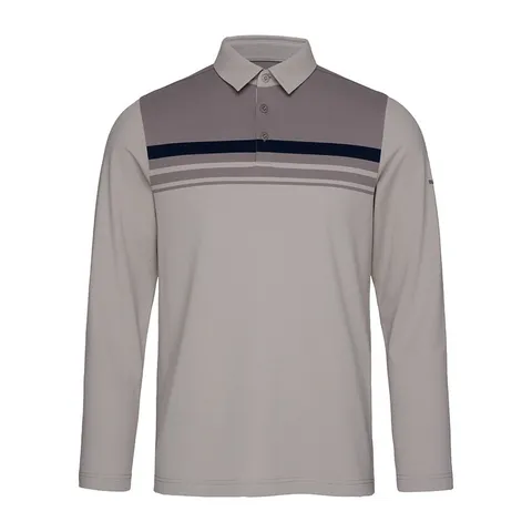 [현대백화점] [블랙야크]남성 봄 등산 아웃도어 긴팔티셔츠 스트라이프 카라 긴팔티1 1BYKTSV002