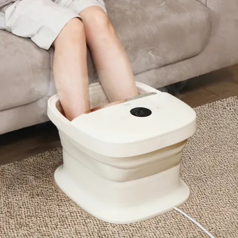 오아 폴딩풋스파 접이식 족욕기 습식 족욕통 발 지압 버블 족욕 가정용 족탕기