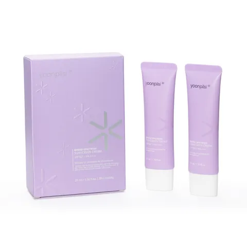 윤필시 브로드 스펙트럼 선스크린 크림 1+1