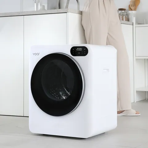 보아르 컴플릿S 미니건조기 4kg UV살균 빨래 세탁 원룸 아기옷 소형 의류 수건 건조기