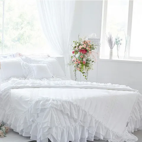 류금숙 프렌치가든 스프레드침대커버 SK슈퍼킹