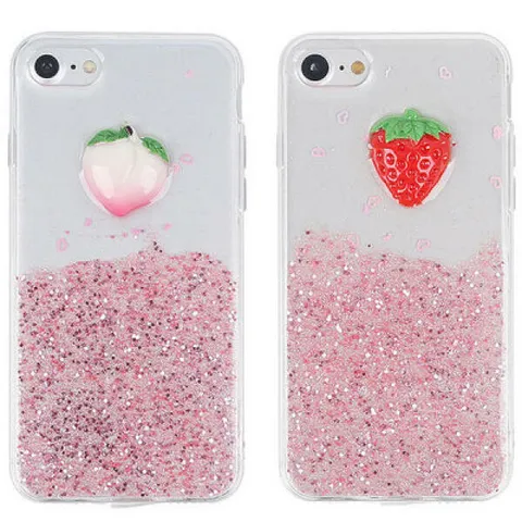 아트박스/키스맥 새콤딸기달콤복숭아 케이스(아이폰케이스)