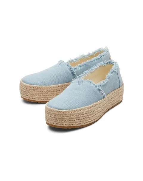 [탐스] [24SS] TOSO4E030B1 클리어런스발렌시아 밝은 블루 여성 에스파드류 +할인쿠폰