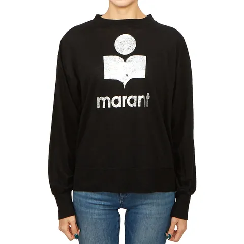 이자벨마랑 클로위아 여성 긴팔티셔츠 TS0005FA A1N10E 01BK +할인쿠폰