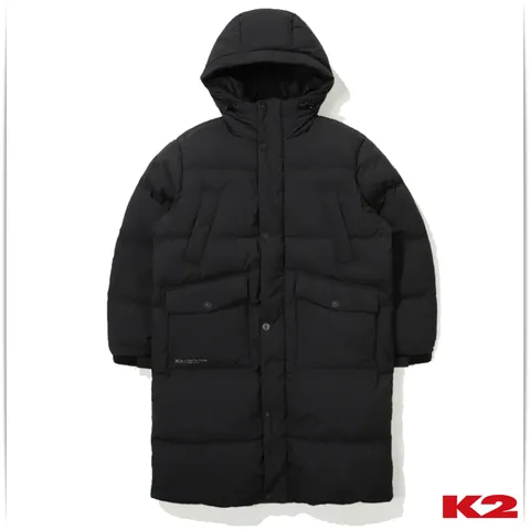 [현대백화점] K2 양말증정 FW남성 겨울 행사 롱 야상 벤치 다운 KMW24583US  +할인쿠폰