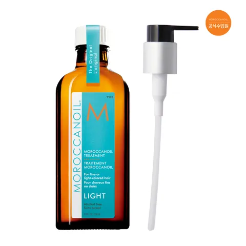 [현대백화점] [모로칸오일]오일 트리트먼트 라이트 100ml + 펌핑기 +할인쿠폰