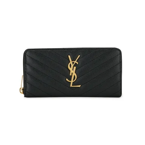 생로랑 여성 마틀라쎄 모노그램 로고 블랙 장지갑 358094 BOW01 1000 +할인쿠폰