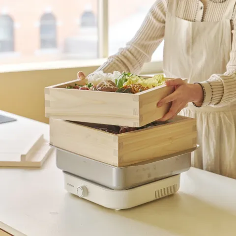 동서가구 다찜 편백나무 찜기 2단 세트 DF925235