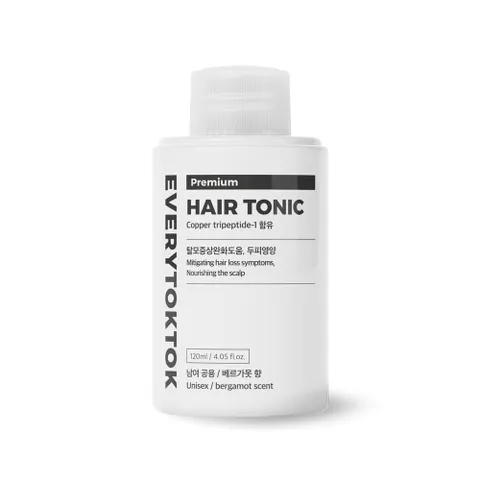 [에브리톡톡] 헤어 토닉 120ml 리필 120ml 두피 영양제 에센스 탈모 관리