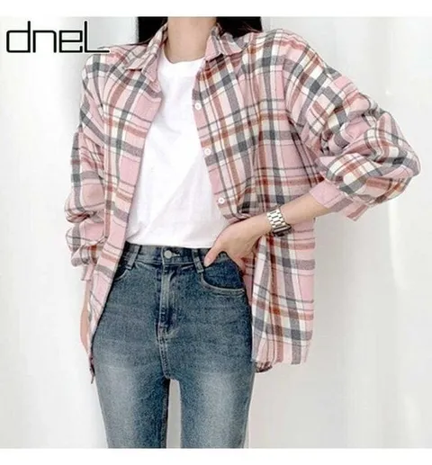[드넬][드넬]첵스오버핏남방DWB32187A +할인쿠폰